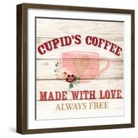 Cupids Coffee-Allen Kimberly-Framed Art Print