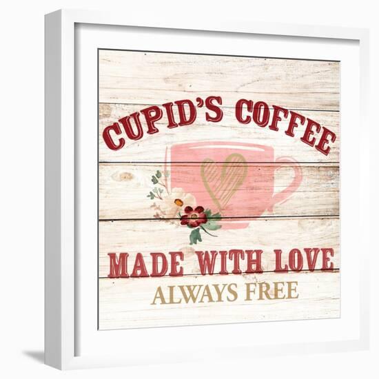 Cupids Coffee-Allen Kimberly-Framed Art Print