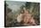 Cupids in Conspiracy, 1740S (Oil on Canvas)-Francois Boucher-Stretched Canvas