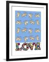 Cupids Love-Miguel Balbás-Framed Giclee Print