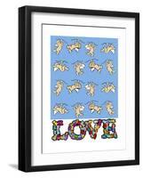 Cupids Love-Miguel Balbás-Framed Giclee Print