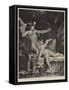 Cupids on the Alert-null-Framed Stretched Canvas