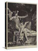 Cupids on the Alert-null-Stretched Canvas