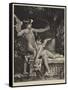 Cupids on the Alert-null-Framed Stretched Canvas