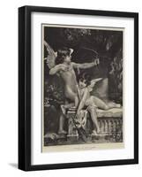 Cupids on the Alert-null-Framed Giclee Print