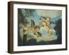 Cupids Playing, Drawing, 18th Century-Noel Nicolas Coypel-Framed Giclee Print