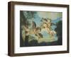 Cupids Playing, Drawing, 18th Century-Noel Nicolas Coypel-Framed Giclee Print