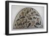 Cupids Playing with Dolphins, Mosaic Decoration of Fountain from Utica-null-Framed Giclee Print