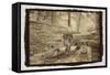 Cupids Table-Theo Westenberger-Framed Stretched Canvas