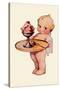 Cupie Doll Ice Cream-null-Stretched Canvas