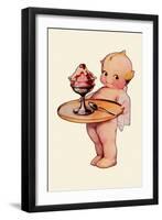 Cupie Doll Ice Cream-null-Framed Art Print