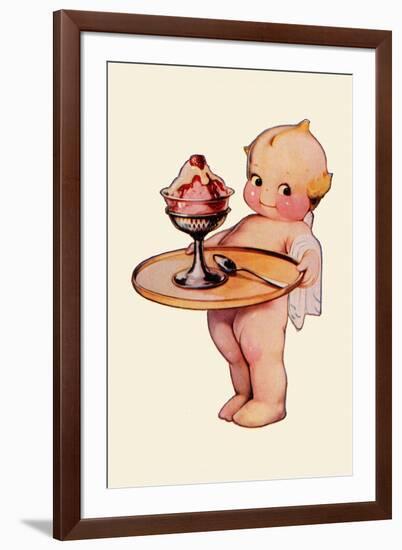 Cupie Doll Ice Cream-null-Framed Art Print
