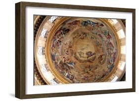 Cupola of the Church of Val De Grace Painted by Pierre Mignard (1612-1695), 17Th Century. Paris, Mu-Pierre Mignard-Framed Giclee Print