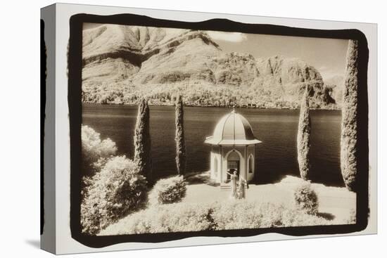 Cupola on Lake Como-Theo Westenberger-Stretched Canvas