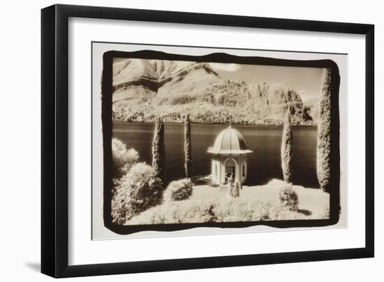Cupola on Lake Como-Theo Westenberger-Framed Photographic Print