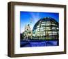 Cupola Quadriga Gate Berlin-null-Framed Art Print