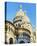 Cupolas of Sacre Coeur Basilica at Montmartre, Paris, Ile de France, France-null-Stretched Canvas