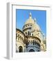 Cupolas of Sacre Coeur Basilica at Montmartre, Paris, Ile de France, France-null-Framed Art Print