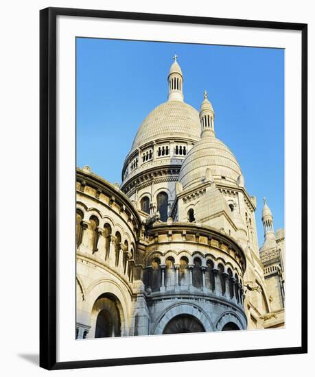 Cupolas of Sacre Coeur Basilica at Montmartre, Paris, Ile de France, France-null-Framed Art Print