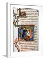Cupping, 14th Century-null-Framed Giclee Print