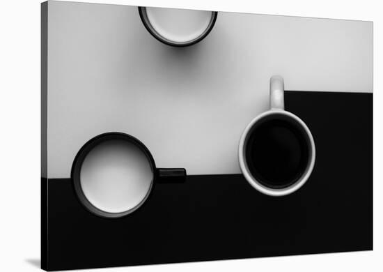 Cups-Jozef Kiss-Stretched Canvas