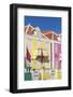 Curacao, Willemstad, Pietermaai, Bij Blauw Boutique hotel and restaurant and Deja Vue restaurant an-Jane Sweeney-Framed Photographic Print