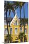 Curacao, Willemstad, Pietermaai, Dutch colonial building on Julianaplein-Jane Sweeney-Mounted Photographic Print