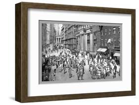 Curb Brokers-Moses King-Framed Photo