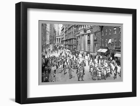 Curb Brokers-Moses King-Framed Photo