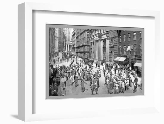 Curb Brokers-Moses King-Framed Photo