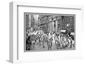 Curb Brokers-Moses King-Framed Photo