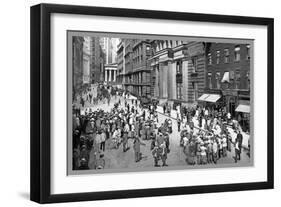 Curb Brokers-Moses King-Framed Art Print