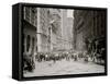 Curb Market, Broad Street, New York, N.Y.-null-Framed Stretched Canvas