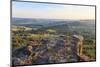 Curbar and Calver Villages from Curbar Edge on a Summer Evening-Eleanor Scriven-Mounted Photographic Print