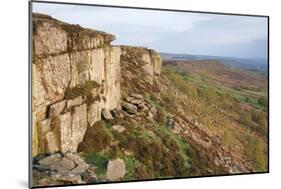 Curbar Edge, Derbyshire, 2009-Peter Thompson-Mounted Photographic Print