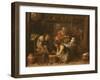 Cure Of A Wound-Léon Lhermitte-Framed Art Print