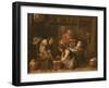 Cure Of A Wound-Léon Lhermitte-Framed Art Print