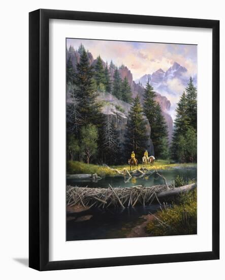 Cure of the Rockies-Jack Sorenson-Framed Art Print