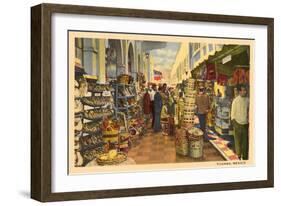 Curio Shops, Tijuana, Mexico-null-Framed Art Print