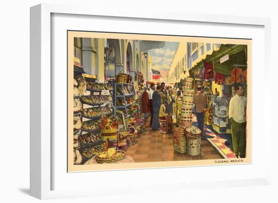 Curio Shops, Tijuana, Mexico-null-Framed Art Print