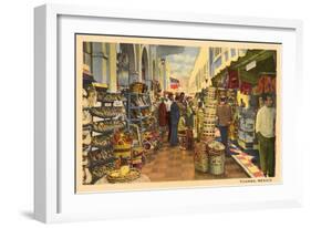 Curio Shops, Tijuana, Mexico-null-Framed Art Print