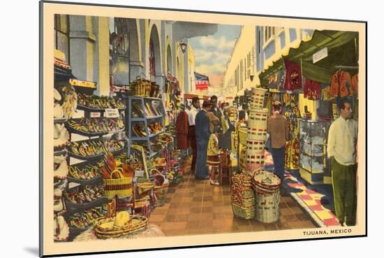 Curio Shops, Tijuana, Mexico-null-Mounted Art Print