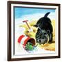 Curiosity and the Crab - Jack & Jill-Irma Wilde-Framed Giclee Print