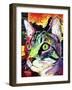 Curiosity Cat-Dean Russo-Framed Giclee Print