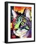 Curiosity Cat-Dean Russo-Framed Giclee Print