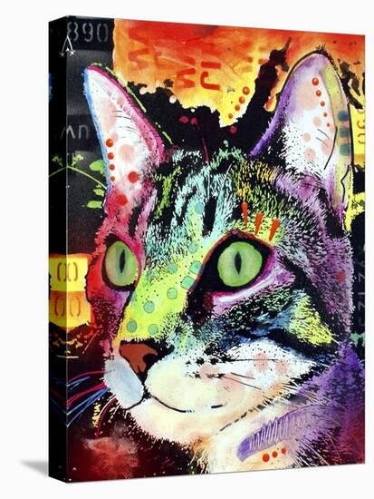 Curiosity Cat-Dean Russo-Stretched Canvas