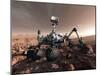 Curiosity Rover, Artwork-Detlev Van Ravenswaay-Mounted Premium Photographic Print