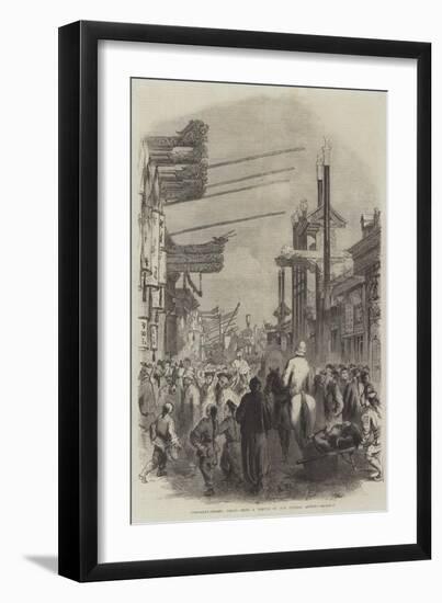 Curiosity-Street, Pekin-Frederick John Skill-Framed Premium Giclee Print