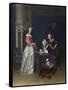 Curiosity-Gerard ter Borch-Framed Stretched Canvas
