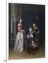 Curiosity-Gerard ter Borch-Framed Art Print